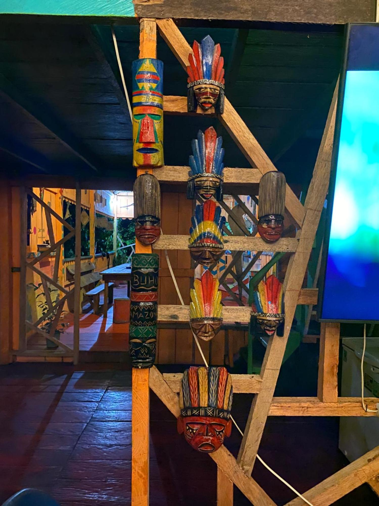 Hostal Buho Amazonas Tours レティシア エクステリア 写真