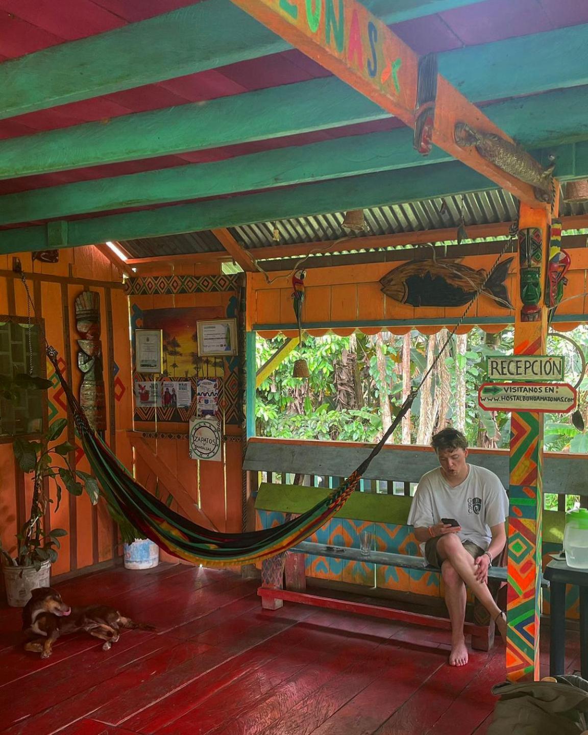 Hostal Buho Amazonas Tours レティシア エクステリア 写真
