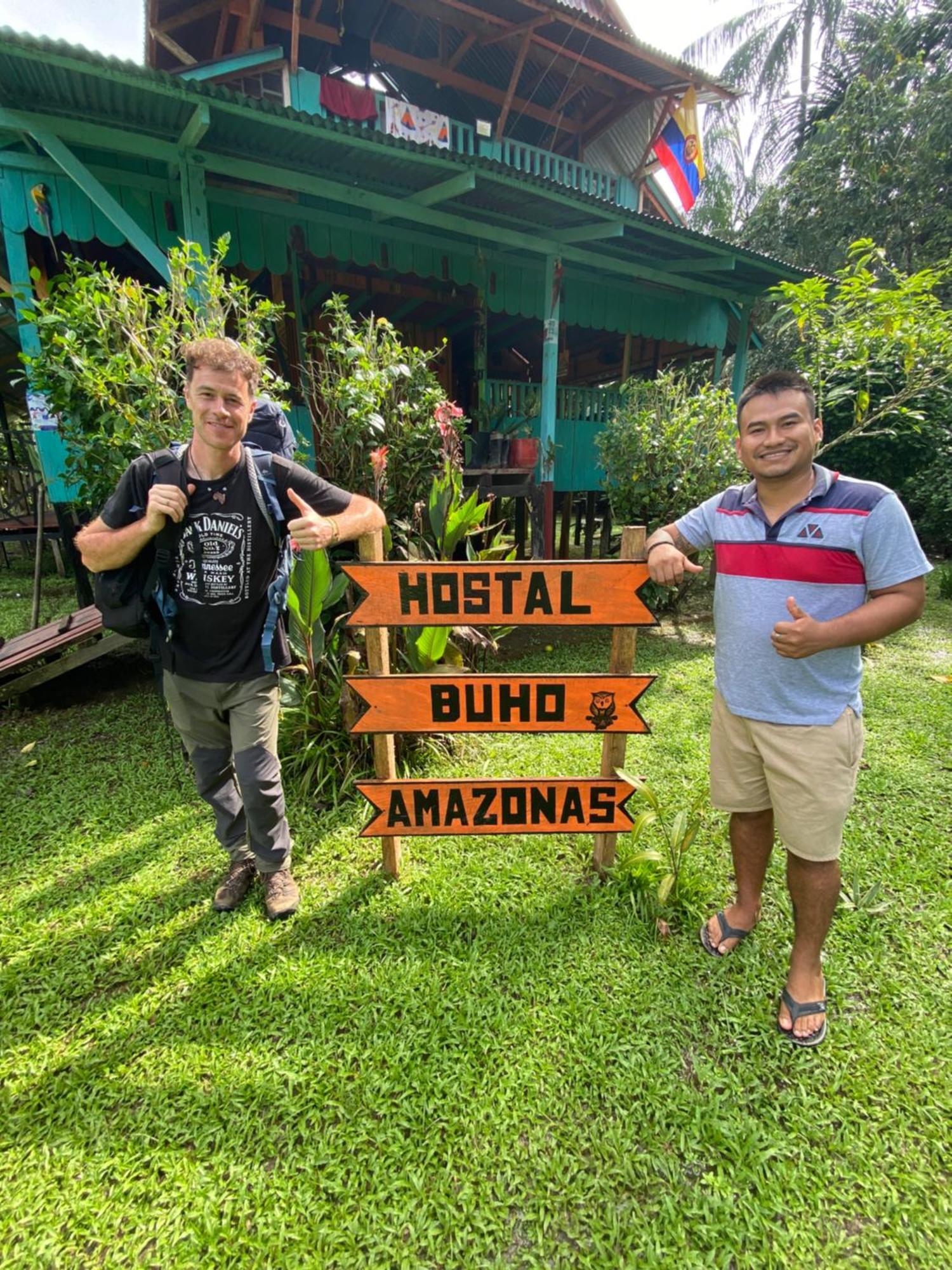 Hostal Buho Amazonas Tours レティシア エクステリア 写真